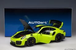 1/18 AUTOart Porsche 911 (991.2) GT2 RS Weissach Package (Acid Green) Car Model -Toy vehicles 78187z 27551.1676528470