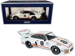 Porsche 935 #8 R. Joest/ B. Wollek/ A. Krebs Daytona 24H (1977) "Kremer Racing" 1/18 Diecast Model Car By Norev