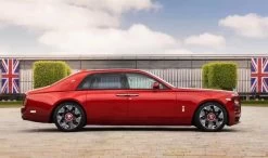 1/18 HH Model Rolls-Royce Phantom VIII Series II (Metallic Red) Resin Car Model Limited 30 Pieces