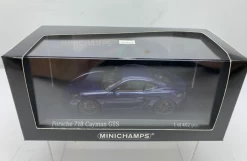 1/43 Minichamps 2020 Porsche 718 Cayman GTS 4.0 (982) Dark Blue Metallic Diecast Car Model Limited -Toy vehicles 8 1 08248.1629529202