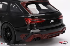 1/18 Top Speed ABT Audi RS6 Johann Abt Signature Edition (Black) Resin Car Model -Toy vehicles 8 1 09465.1659876430