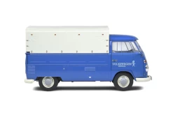 SOLIDO 1/18 Soldio 1950 Volkswagen T1 Pick Up Volkswagen Service Blue -Toy vehicles 8 3 01953.1625405016