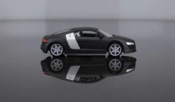 1/64 Bburago Audi R8 Black Diecast Car Model -Toy vehicles 8 3 29076.1629722674