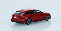 1/64 MINI GT Audi RS6 Avant Carbon Black Edition Tango Red LHD -Toy vehicles 8 3 40785.1620736460