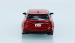 1/64 MINI GT Audi RS6 Avant Carbon Black Edition Tango Red LHD -Toy vehicles 8 4 48178.1620736467