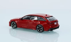 1/64 MINI GT Audi RS6 Avant Carbon Black Edition Tango Red LHD -Toy vehicles 8 5 81503.1620736458