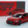 1/64 MINI GT Audi RS6 Avant Carbon Black Edition Tango Red LHD -Toy vehicles 8 7 08212.1620736475