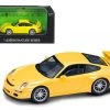 Porsche 911 997 GT3 Yellow Signature Series 1/43 Diecast Model Car By Road Signature -Toy vehicles 804 04382.1607657422