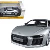 Audi R8 V10 Plus Silver 1/18 Diecast Model Car By Maisto -Toy vehicles 853 42320.1607694355