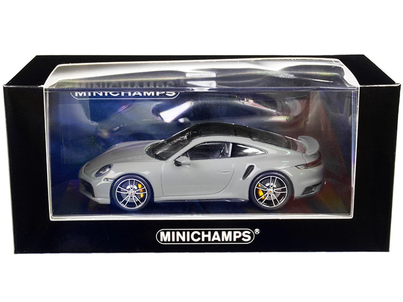 2020 Porsche 911 Turbo S Grey Limited Edition To 312 Pieces Worldwide 1/43 Diecast Model Car By Minichamps 3 2020 Porsche 911 Turbo S Grey Limited Edition To 312 Pieces Worldwide 1/43 Diecast Model Car By Minichamps