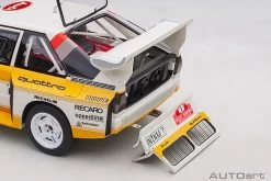 1/18 AUTOart Audi Quattro S1 RALLY SAN REMO 1985 WINNER W. RöHRL/C. GEISTDöRFER #5 Diecast Car Model -Toy vehicles 88503l1 83740.1623539402