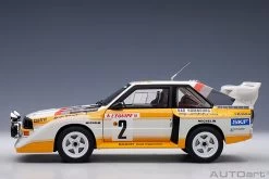 1/18 AUTOart Audi Quattro S1 RALLY MONTE CARLO 1986 W. RöHRL/C. GEISTDöRFER #2 Diecast Car Model -Toy vehicles 88601c 72872.1623539863