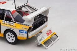1/18 AUTOart Audi Quattro S1 RALLY MONTE CARLO 1986 W. RöHRL/C. GEISTDöRFER #2 Diecast Car Model -Toy vehicles 88601l1 44734.1623539863
