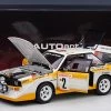 1/18 AUTOart Audi Quattro S1 RALLY MONTE CARLO 1986 W. RöHRL/C. GEISTDöRFER #2 Diecast Car Model -Toy vehicles 88601z 32952.1623539878
