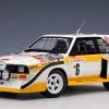 1/18 AUTOart Audi Quattro S1 RALLY MONTE CARLO 1986 H.MIKKOLA/A.HERTZ #6 Car Model -Toy vehicles 88602a 26238.1623540021