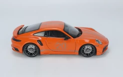 1/18 Minichamps 2021 Porsche 911 (992) Turbo S Coupe Sport Design 20th Anniversary Edition (Orange) Full Open Diecast Car Model Limited 500 Pieces -Toy vehicles 9 16 83921.1660552868