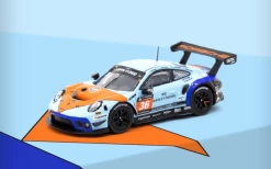 1/64 Tarmac Works Porsche 911 GT3 RCOPPA FLORIO 12H Sicily 2020 - Winner