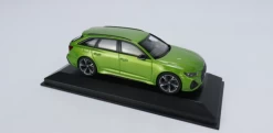 1/43 Minichamps Audi RS6 C8 Avant Java Green Car Model Limited 333 Pieces -Toy vehicles 9 1 56502.1645331283