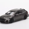 1/64 Mini GT Audi ABT RS6-R (Daytona Grey) Diecast Car Model -Toy vehicles 9 1 90139.1666008186