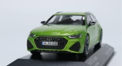 1/43 Minichamps Audi RS6 C8 Avant Java Green Car Model Limited 333 Pieces -Toy vehicles 9 3 85457.1632556084