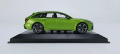 1/43 Minichamps Audi RS6 C8 Avant Java Green Car Model Limited 333 Pieces -Toy vehicles 9 6 81631.1645331294
