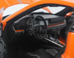 1/18 Minichamps 2021 Porsche 911 (992) Turbo S Coupe Sport Design 20th Anniversary Edition (Orange) Full Open Diecast Car Model Limited 500 Pieces -Toy vehicles 9 7 95575.1660552873