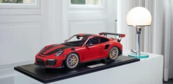 1/8 Minichamps 2018 Porsche 911 (991.2) GT2RS (Indian Red) Resin Car Model Limited 99 Pieces