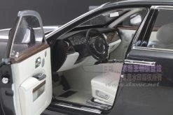 1/18 Kyosho Rolls-Royce Ghost (Black / Darkest Tungsten With Silver Bonnett) Diecast Car Model -Toy vehicles 9 zps8c30e58b 74343.1397502723