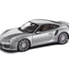 1/43 Dealer Edition 2013 Porsche 911 (991) Turbo (Silver) Car Model -Toy vehicles GWAP0203660E 08833.1652480456