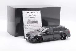 1/18 Kilo Works Audi RS6 C8 Carbon Fiber Body Full Open Diecast Car Model
