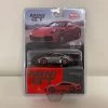 CHASE CAR 1/64 Mini GT Porsche 911 Turbo S 992 (Silver Grey) Diecast Car Model