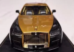 1/18 HH Model Rolls-Royce Ghost Diamond Black Transparent Gold Resin Car Model Limited 15 Pieces -Toy vehicles IMG 3068 60949.1679590002