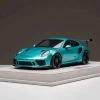 SPARK 1/18 Makeup Porsche 911 GT3 991 (Blue) Resin Car Model Limited 30 Pieces -Toy vehicles IMG 3095 96710.1679762487