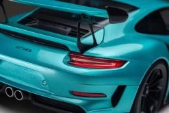 SPARK 1/18 Makeup Porsche 911 GT3 991 (Blue) Resin Car Model Limited 30 Pieces -Toy vehicles IMG 3099 99514.1679762483