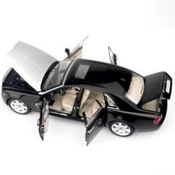 1/18 Kyosho Rolls-Royce Ghost (Black With Silver Hood) Diecast Car Model -Toy vehicles IMG 3435 69387.1610055470