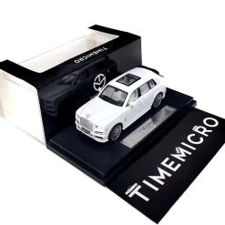 1/64 Time Micro Rolls-Royce RR Mansory Cullinan (Diamond White) Diecast Car Model