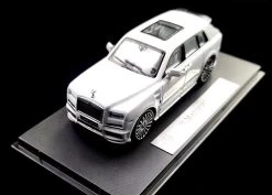 1/64 Time Micro Rolls-Royce RR Mansory Cullinan (Diamond White) Diecast Car Model -Toy vehicles IMG 4134 22969.1616440842