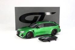 1/18 GT Spirit 2020 2021 Audi RS6 C8 RS6-R RS6R ABT (Green) With Luggage Resin Car Model Limited 666 Pieces