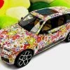 1/18 LJM Rolls-Royce Cullinan Black Badge Kaikai Kiki Takashi Murakami Cartoon Edition Resin Car Model Limited -Toy vehicles IMG 5755 44377.1626021145