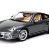Norev 1/18 2010 Porsche 911 Turbo (Grey Metallic) Diecast Car Model