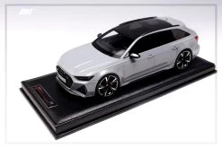 1/18 Motorhelix Audi RS6 Avant C8 (Nardo Grey) Resin Car Model Limited 99 Pieces -Toy vehicles IMG 6329 75257.1629386823