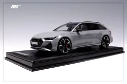 1/18 Motorhelix Audi RS6 Avant C8 (Nardo Grey) Resin Car Model Limited 99 Pieces