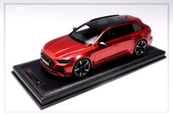 1/18 Motorhelix Audi RS6 Avant C8 (Tango Red) Resin Car Model Limited 99 Pieces -Toy vehicles IMG 6339 78771.1629386891