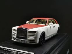 1/18 Mansory Rolls-Royce RR Phantom VIII (Matte White With Red Top) Resin Car Model Limited 99 Pieces -Toy vehicles IMG 7098 26143.1633021138