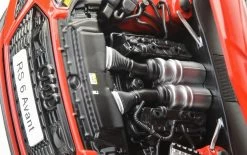 1/18 Kilo Works Audi RS6 C8 (Red) Full Open Diecast Car Model -Toy vehicles IMG 7151 25421.1633274648