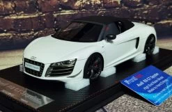 1/18 Frontiart Audi R8 GT Spyder (White) Resin Car Model