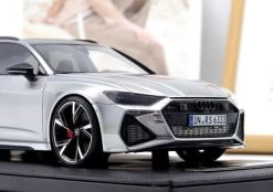 1/18 Motorhelix Audi RS6 Avant C8 (Silver) Resin Car Model Limited 99 Pieces -Toy vehicles IMG 9508 41276.1648580191