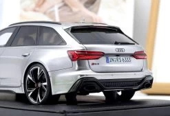 1/18 Motorhelix Audi RS6 Avant C8 (Silver) Resin Car Model Limited 99 Pieces -Toy vehicles IMG 9510 98777.1648580205