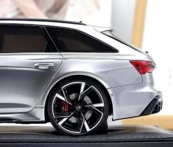 1/18 Motorhelix Audi RS6 Avant C8 (Silver) Resin Car Model Limited 99 Pieces -Toy vehicles IMG 9511 58148.1648580191