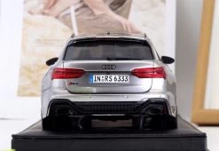 1/18 Motorhelix Audi RS6 Avant C8 (Silver) Resin Car Model Limited 99 Pieces -Toy vehicles IMG 9515 24688.1648580207